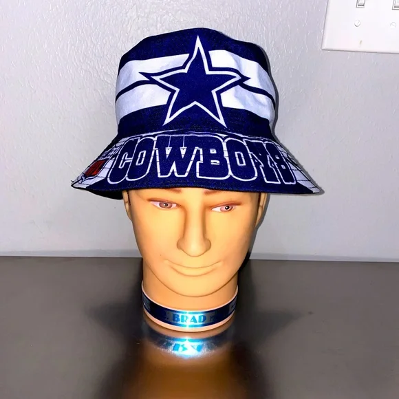 Handmade Accessories Dallas Cowboys Custom Made Bucket Hat
